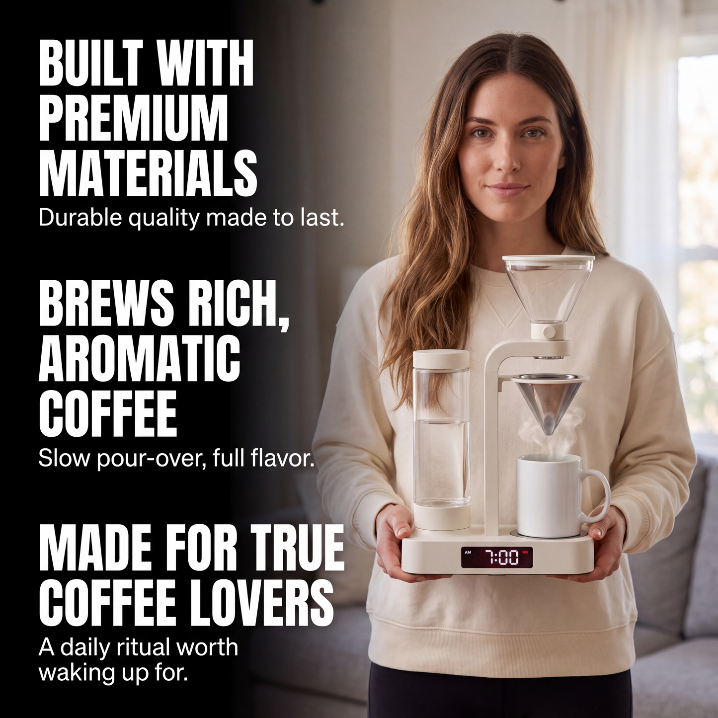 Coffe Maker Digital Clock