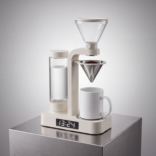 Digital Clock Coffee Maker